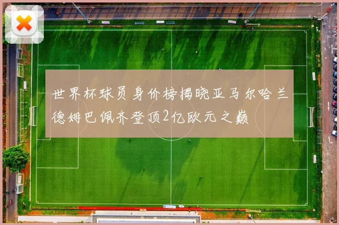 世界杯球员身价榜揭晓亚马尔哈兰德姆巴佩齐登顶2亿欧元之巅